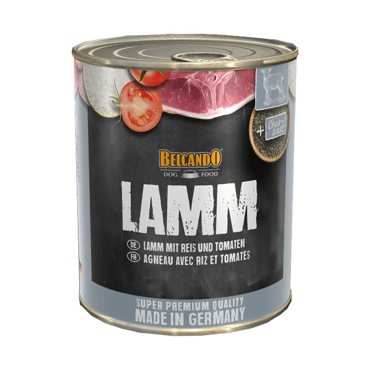 Belcando Feuchtnahrung Lamm mit Reis und Tomaten 6x800g