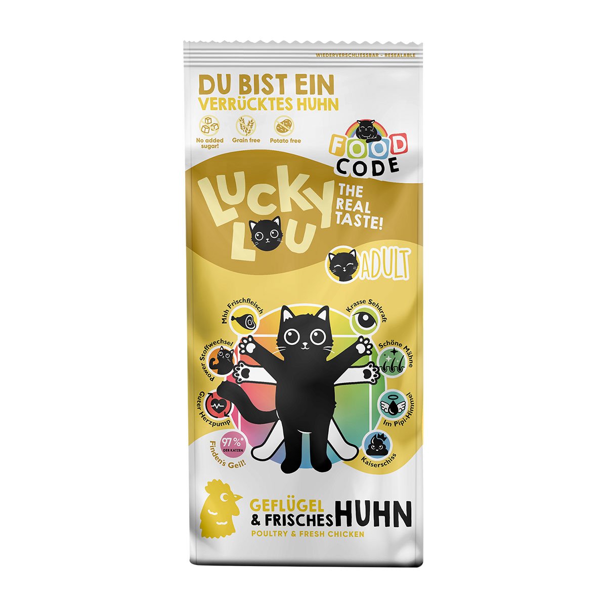 Lucky Lou Adult Geflügel und Huhn 3kg
