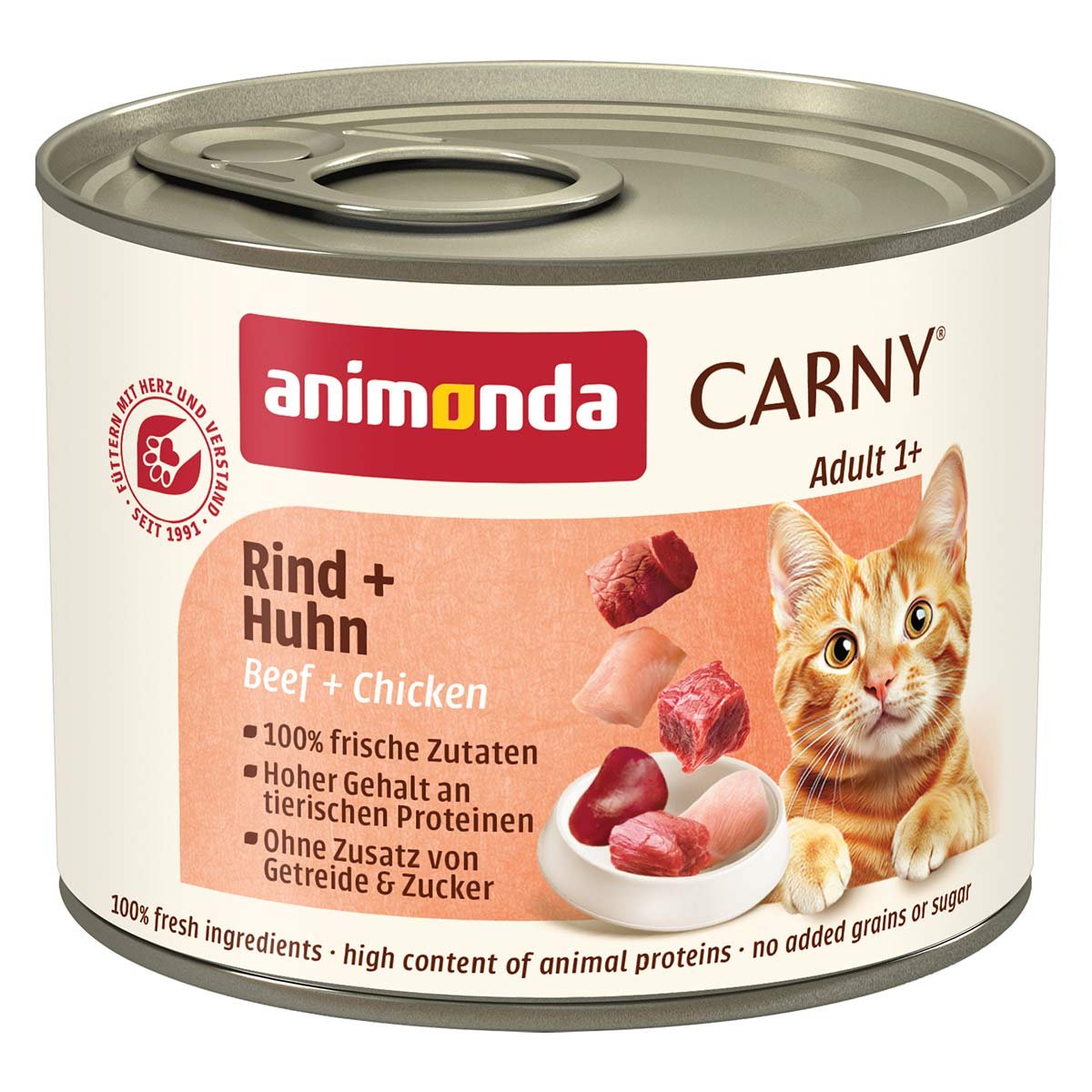 animonda Carny Adult Rind und Huhn 6x200g