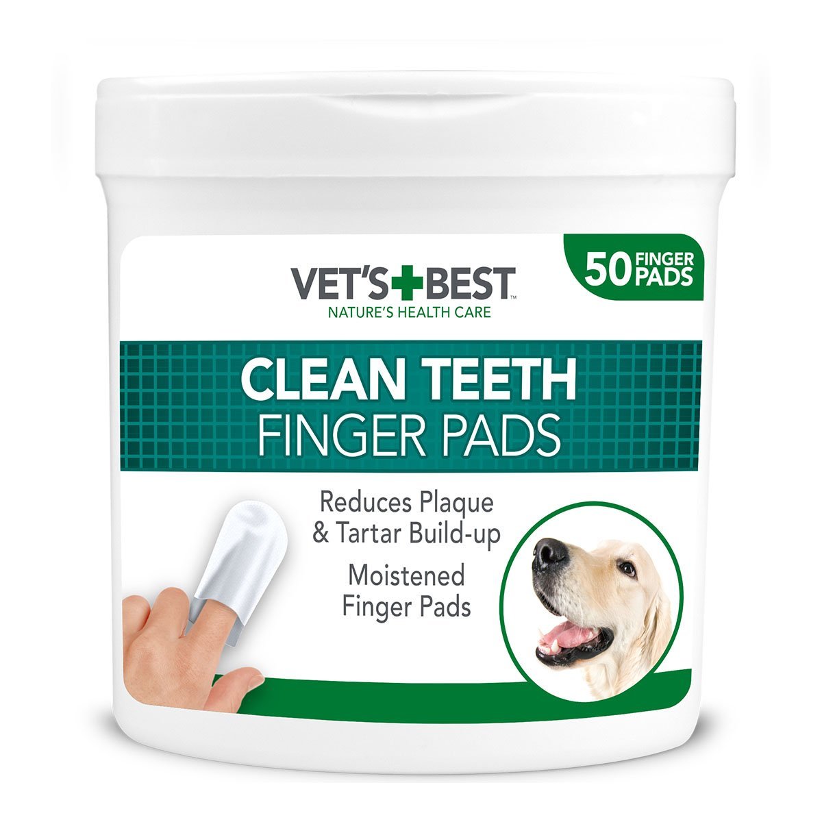 Vet's Best Zahnpflege Fingerpads 50 Stück