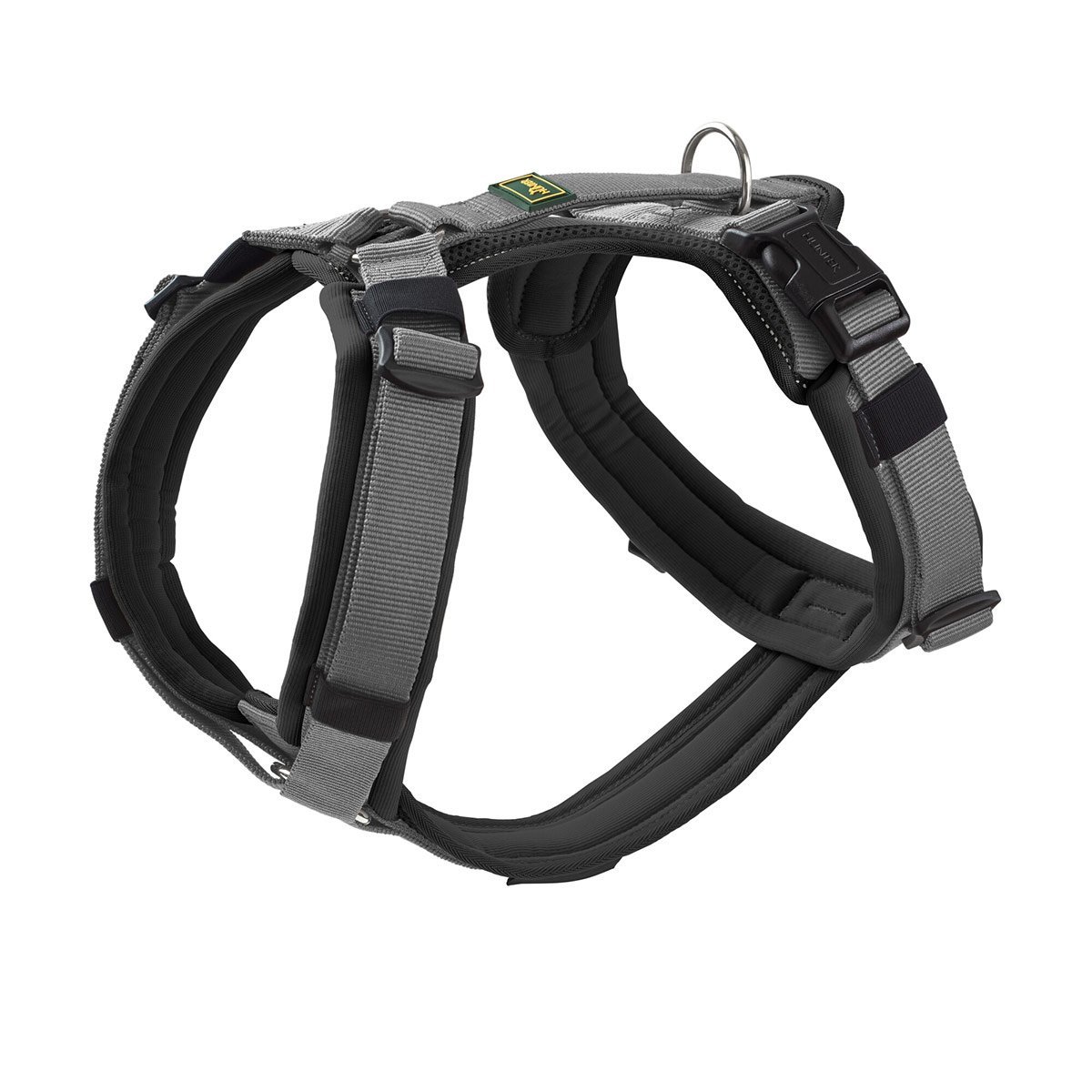Hunter Geschirr Maldon Up schwarz/grau XS