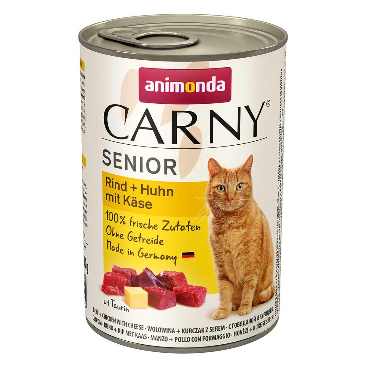 animonda Carny Senior Rind, Huhn mit Käse 6x400g