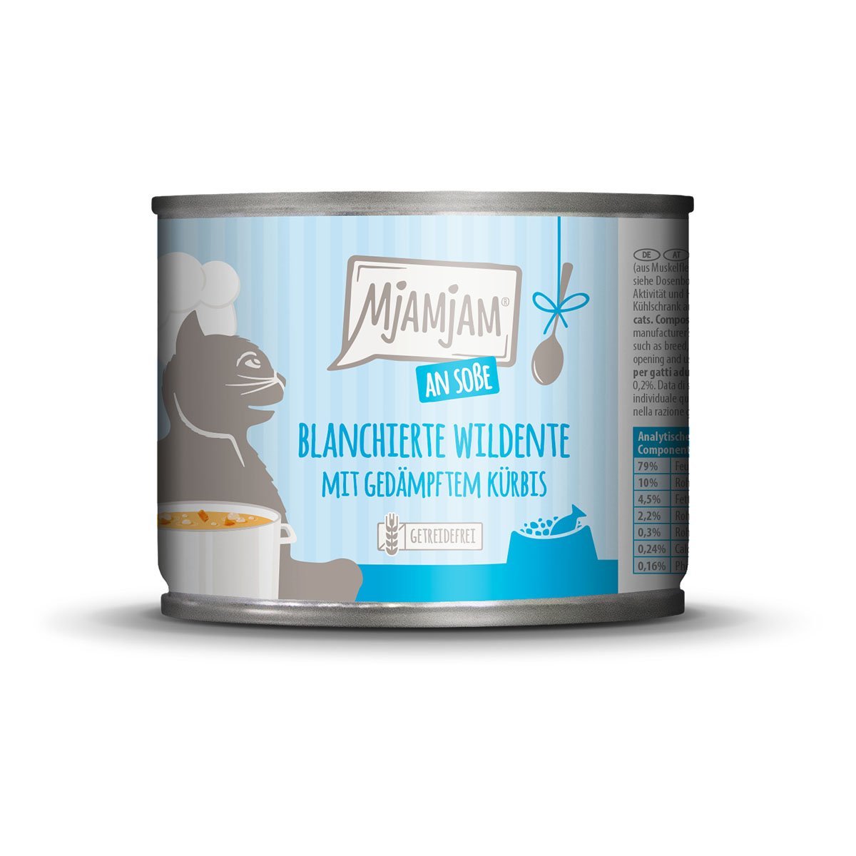MjAMjAM blanchierte Wildente mit Kürbis an Soße 24x185g