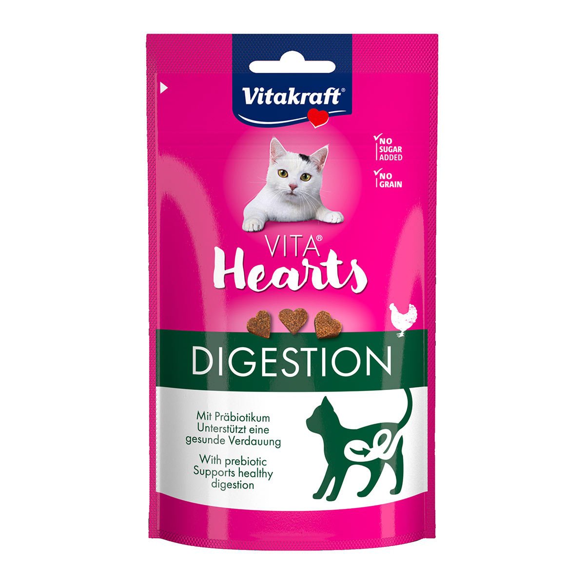 Vitakraft Vita Hearts Digestion Huhn 9x 40g