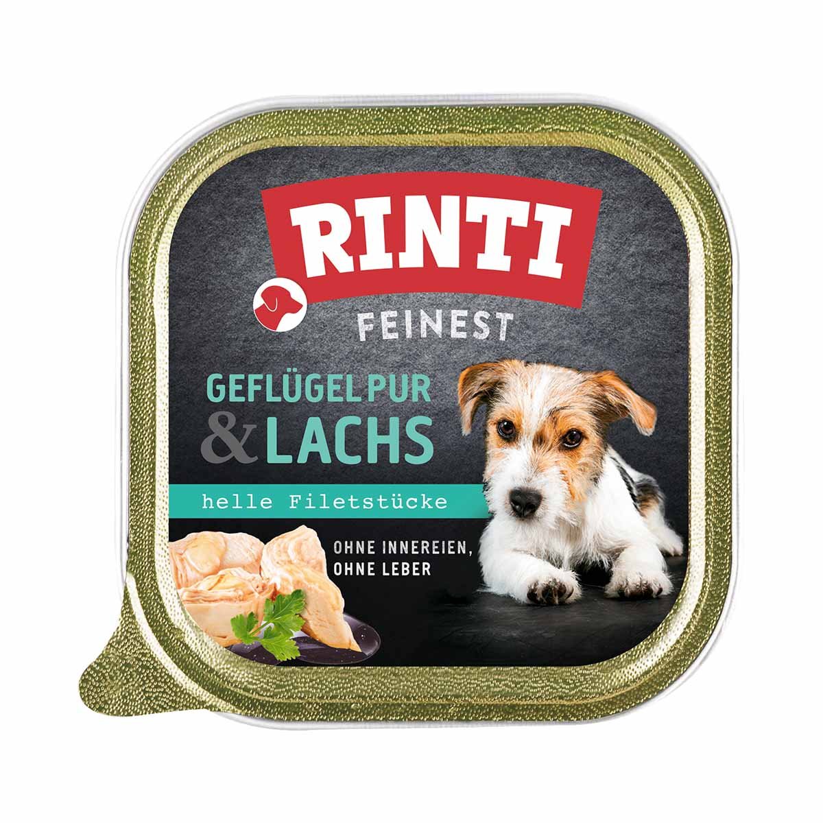 Rinti Feinest Geflügel pur und Lachs 22x150g
