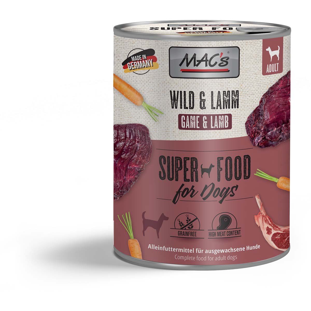 MAC's Dog Wild und Lamm 6x800g