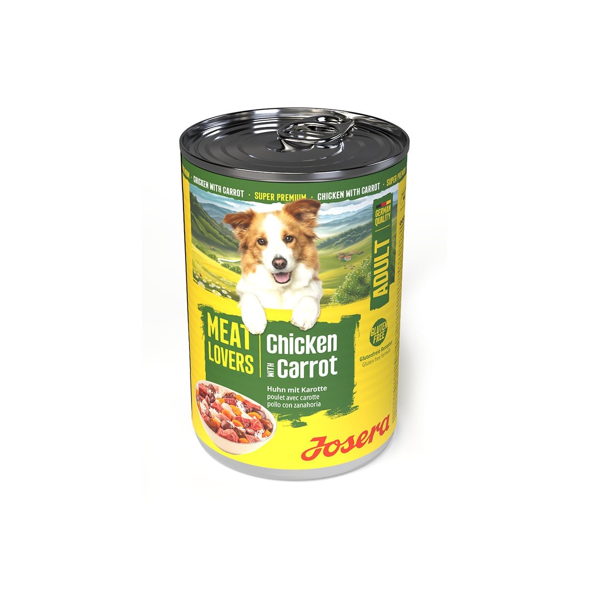 Josera Meat Lovers Adult Menu Chicken und Carrot 6x400g