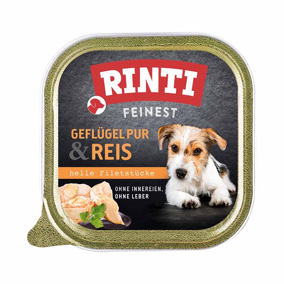 Rinti Feinest Geflügel pur und Reis 11x150g