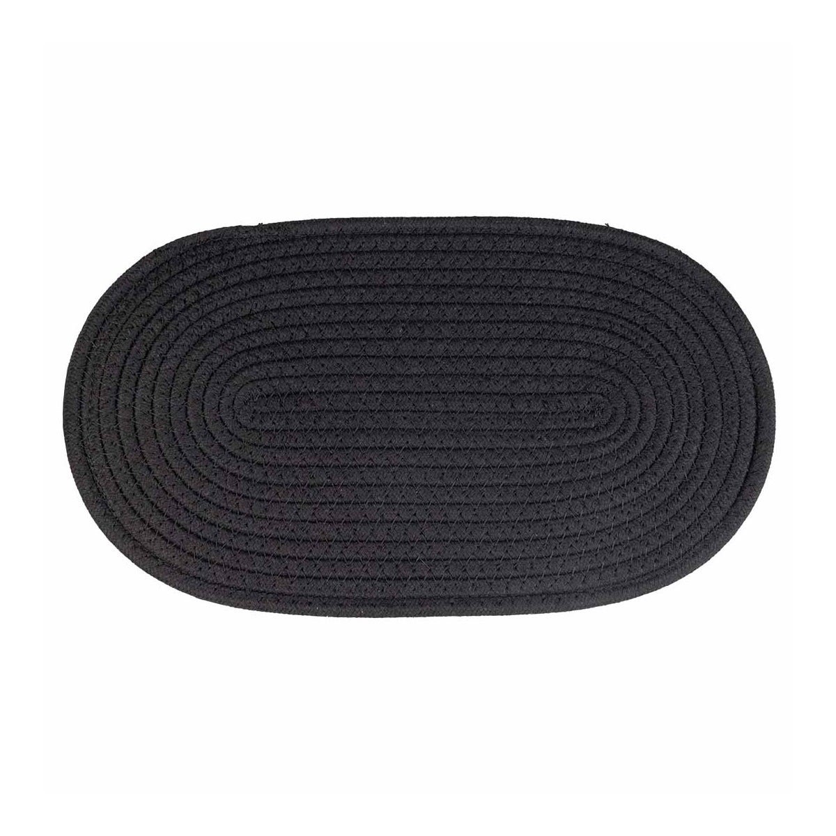 DundD Home Phil Napfunterlage schwarz 35 x 20 x 1 cm