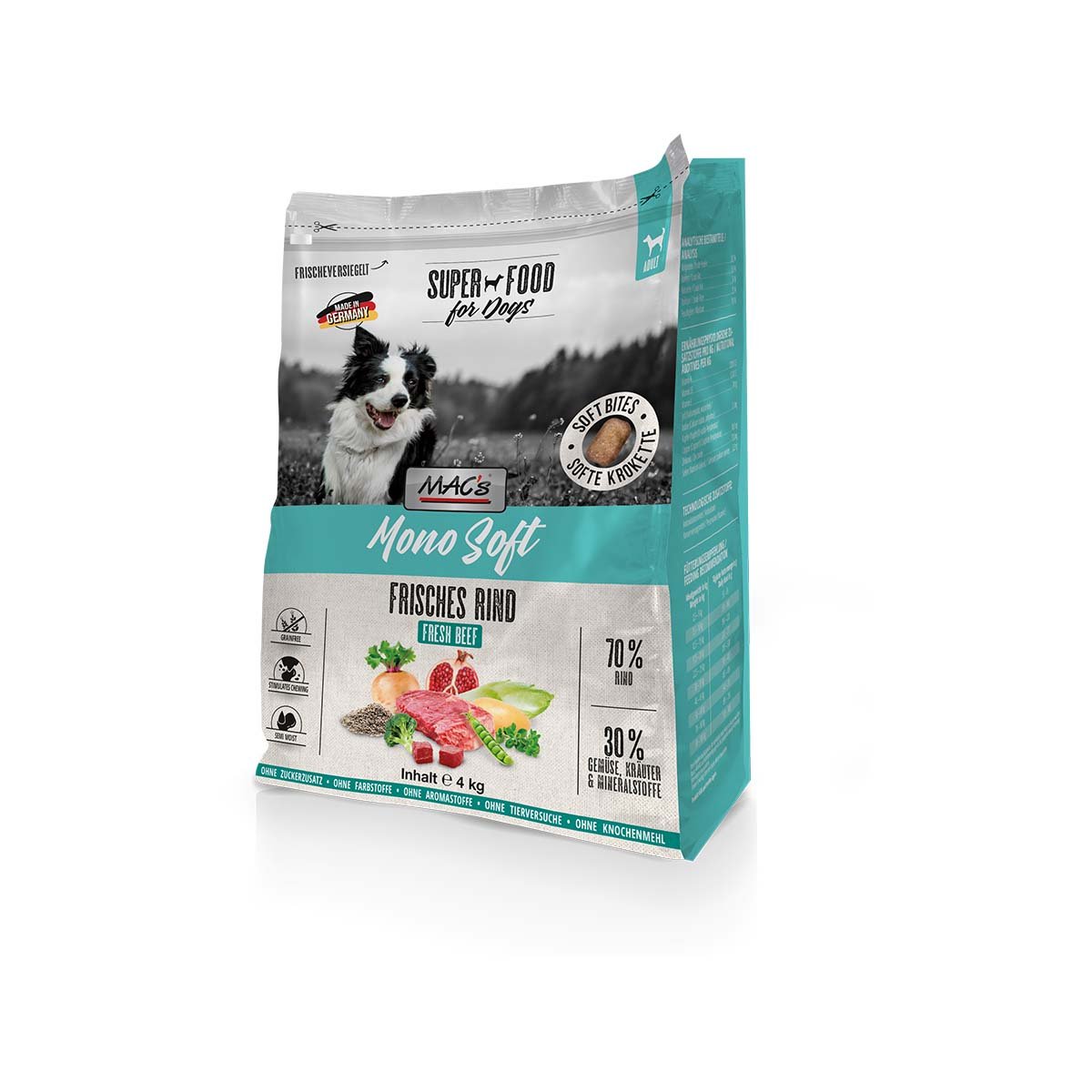 MAC's Dog Mono Soft Frisches Rind 4 kg