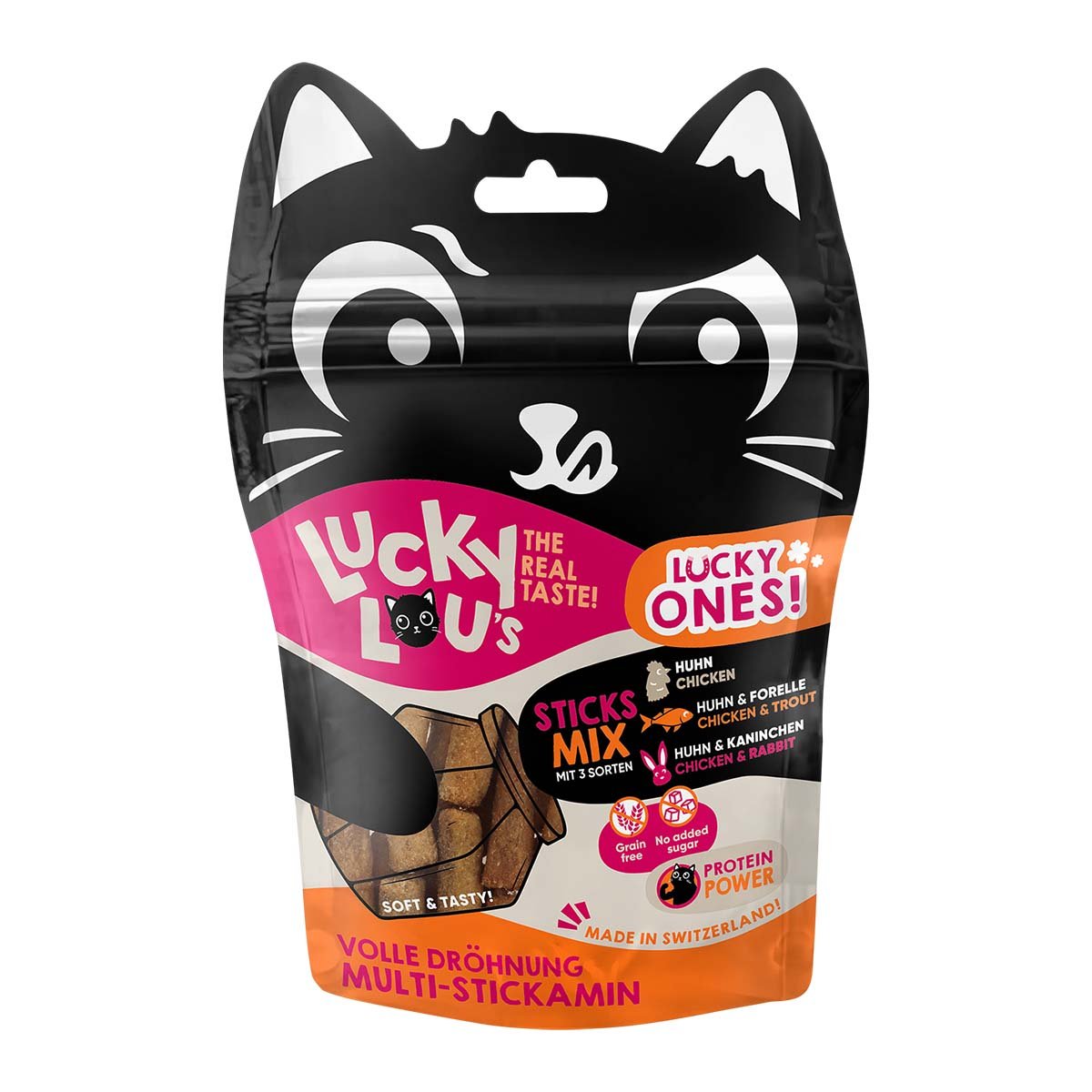 Lucky Lou Lucky Ones Sticks Mixpaket 4x50g