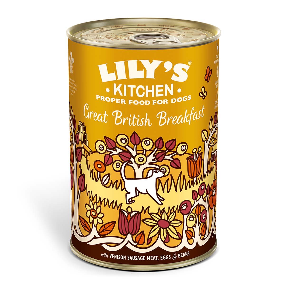 LILY'S KITCHEN Hirsch British Breakfast Hundenassfutter 6x400g