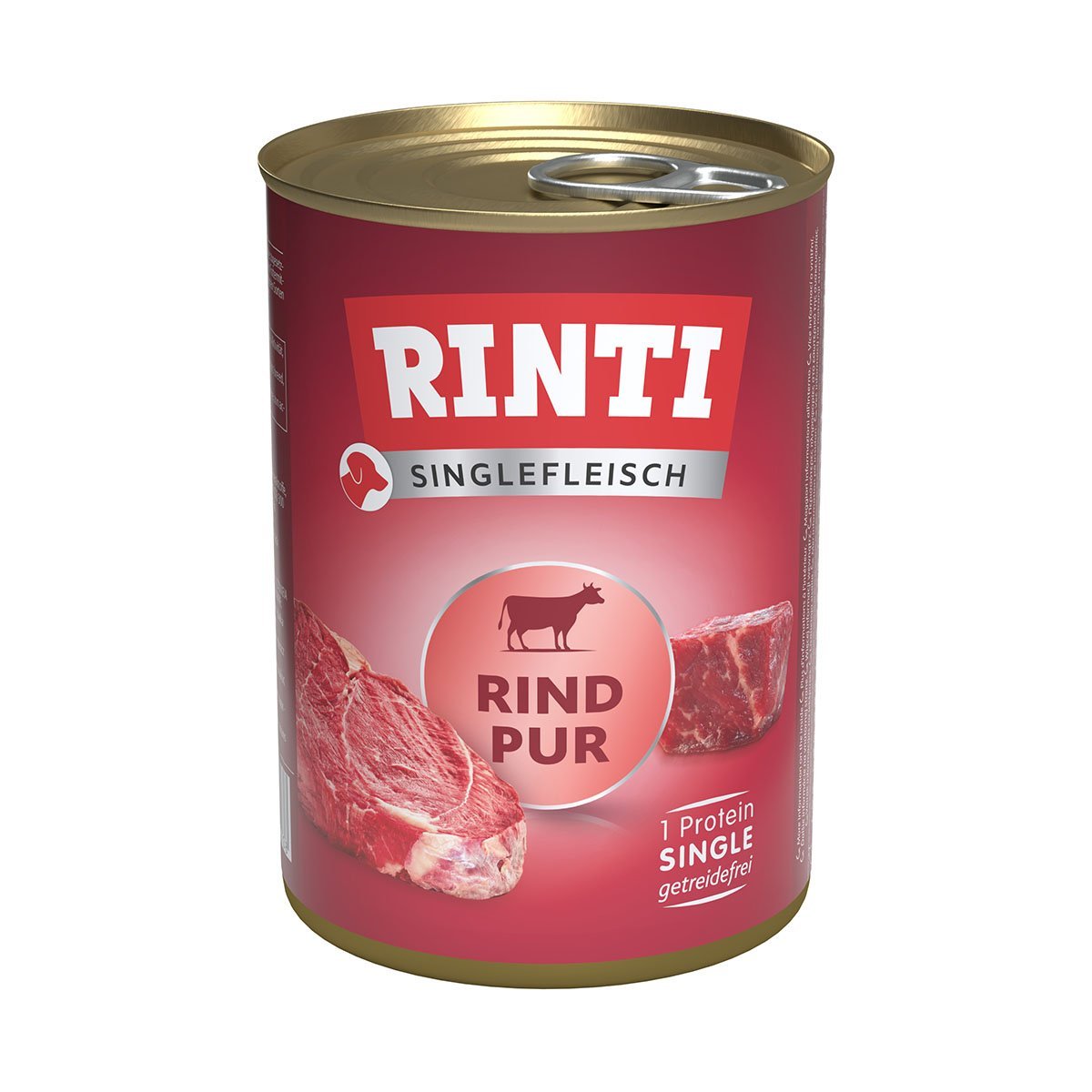 Rinti Singlefleisch Rind pur 24x400g
