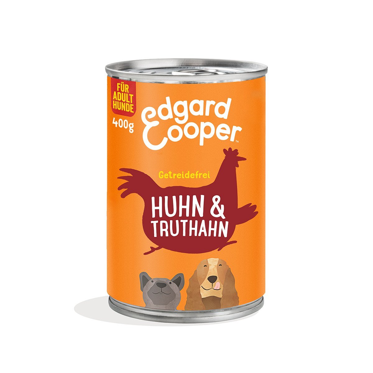 Edgard und Cooper Adult Huhn und Truthahn 6x400g