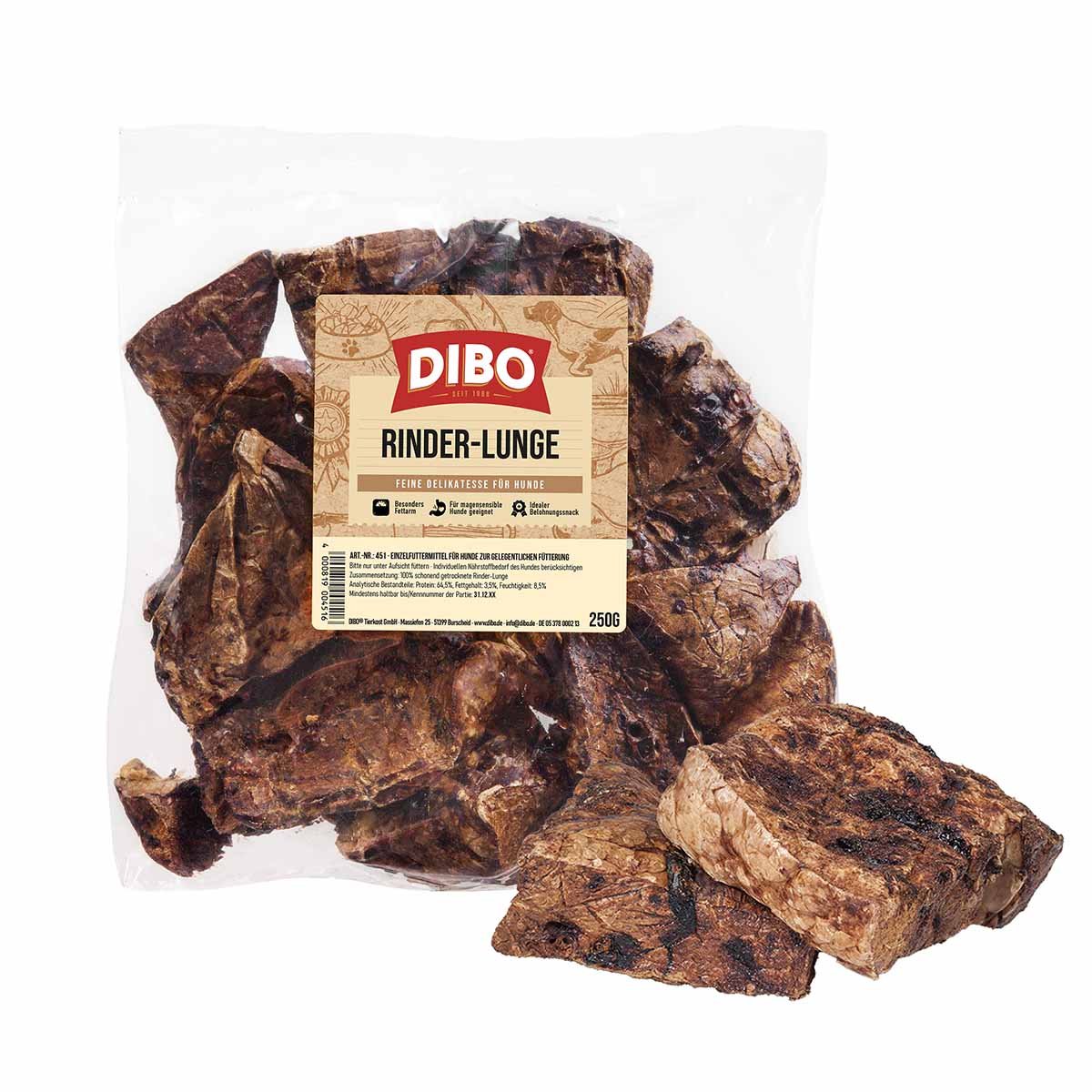 DIBO Rinderlunge 250g