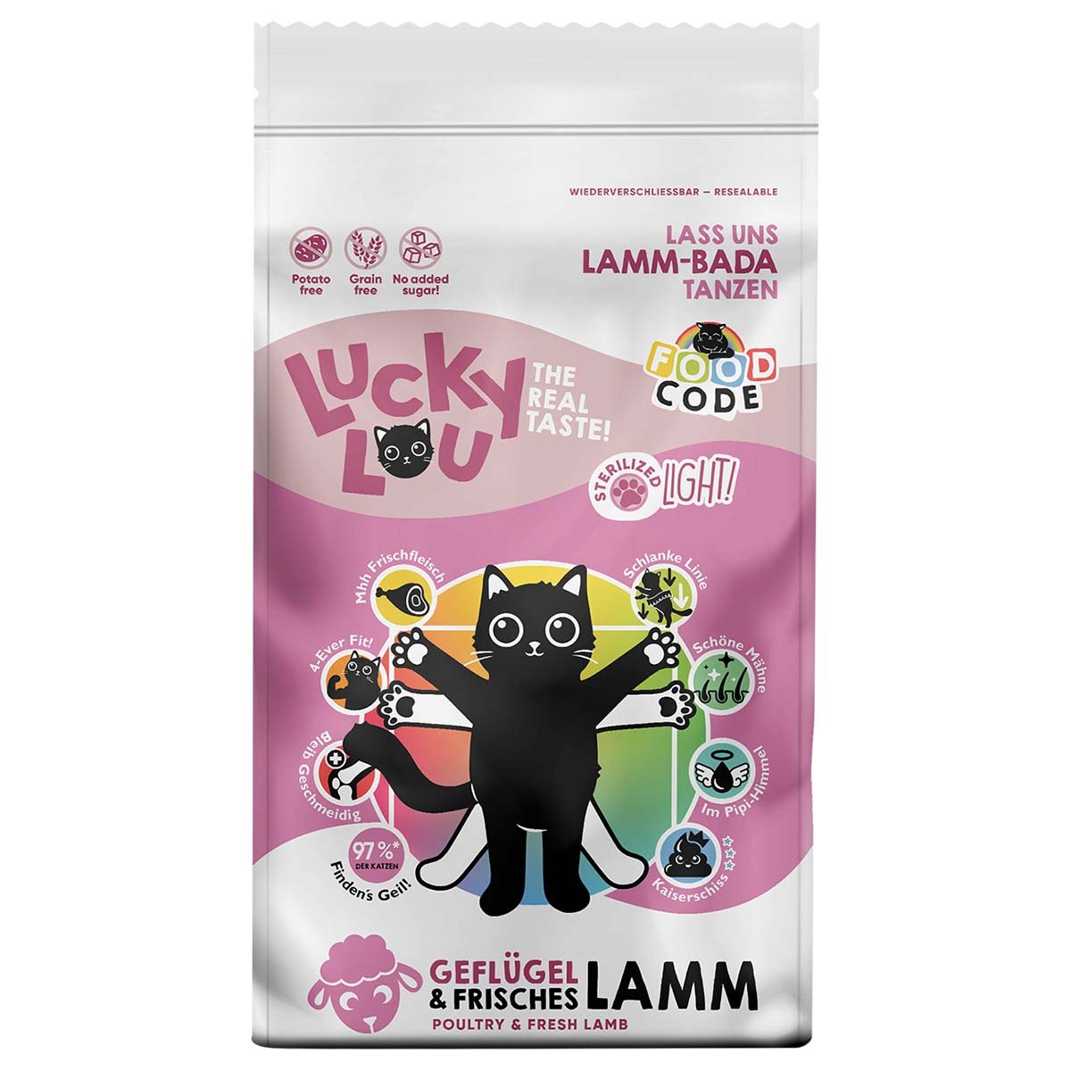 Lucky Lou Light Geflügel und Lamm 9kg