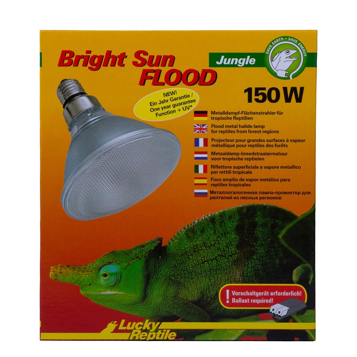 Lucky Reptile Bright Sun FLOOD Jungle 150
