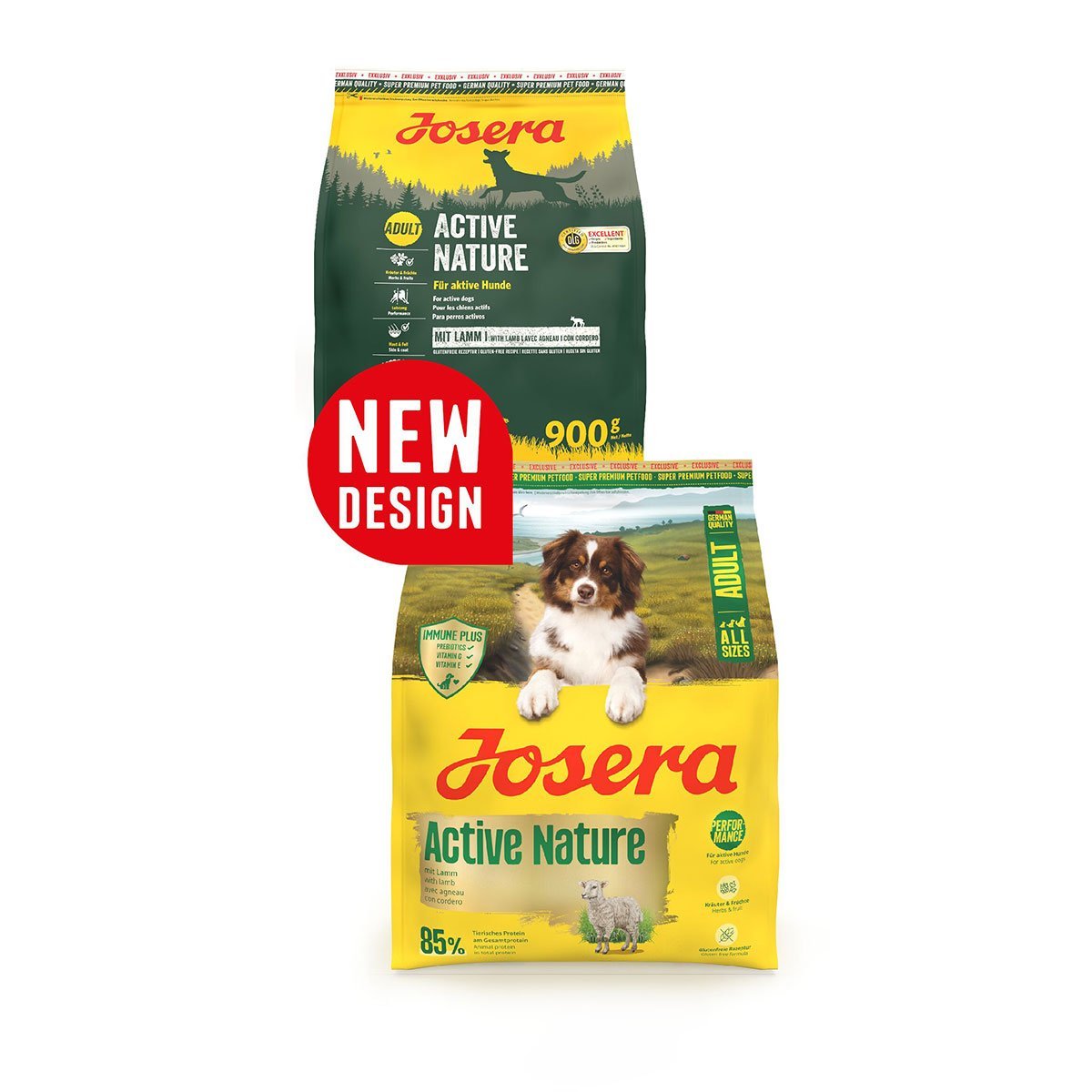 Josera All Sizes Adult Active Nature 5x900 g