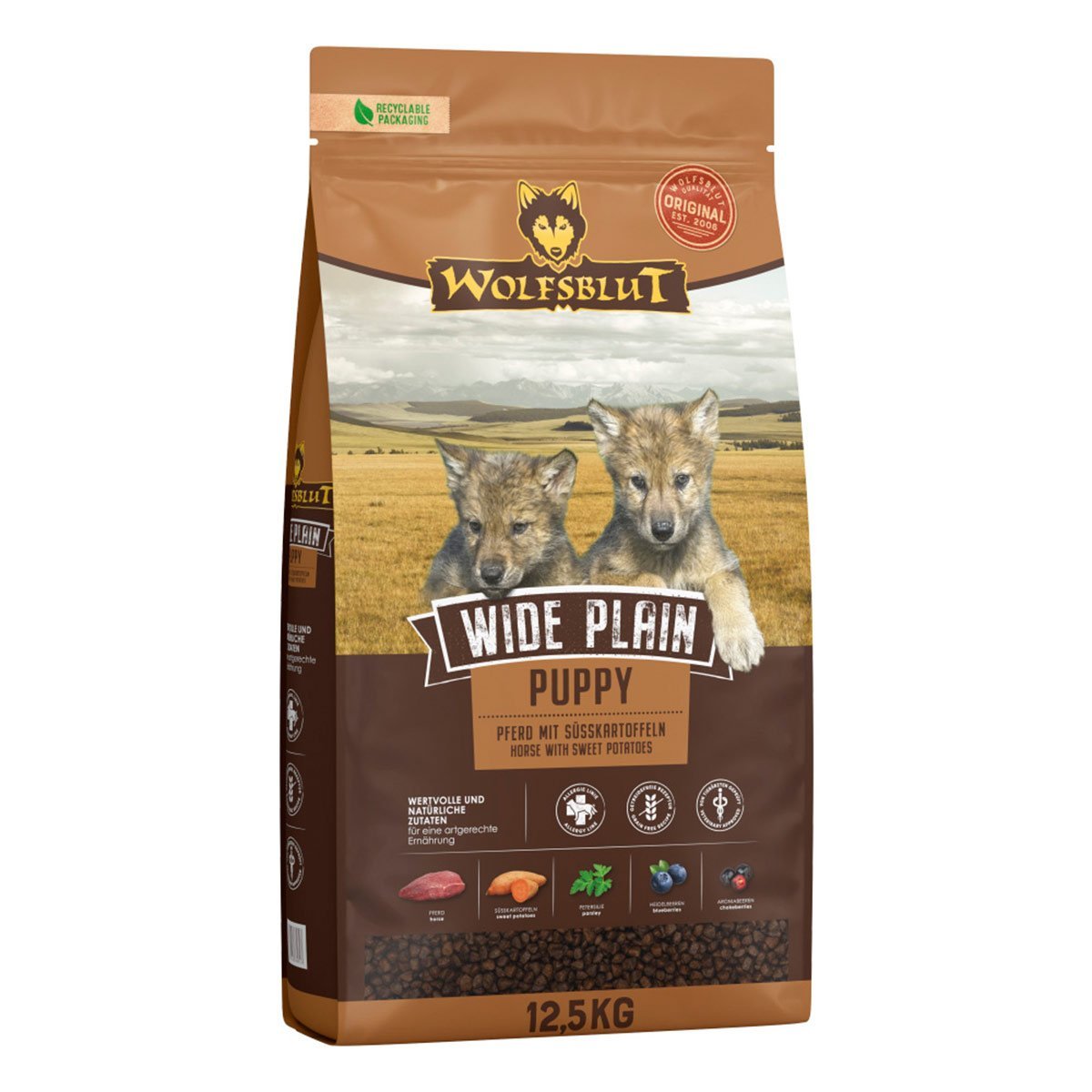 Wolfsblut Wide Plain Puppy 12,5kg