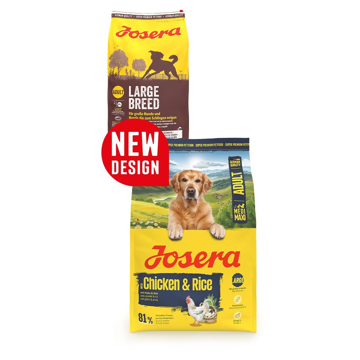 Josera Medi/Maxi Adult Chicken und Rice 2x12,5 kg