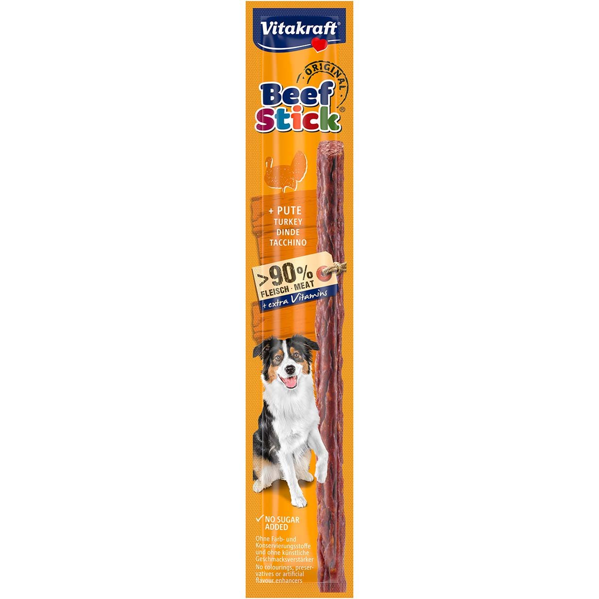 Vitakraft Hundesnack Beef-Stick mit Pute 50 Stück