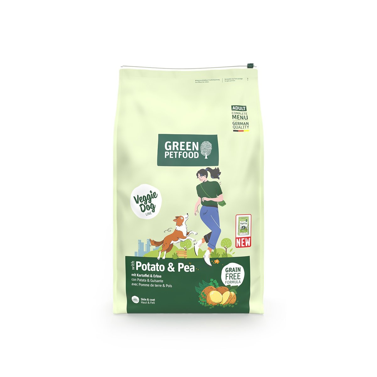 Green Petfood Potato und Pea 2x10 kg