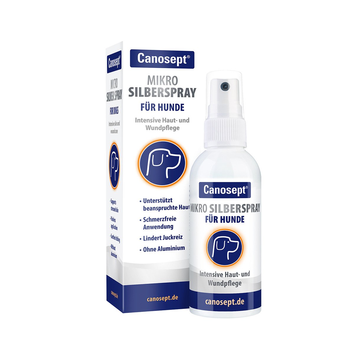 Canosept Mikro Silberspray f.Hunde 75 ml Spray - Image 2