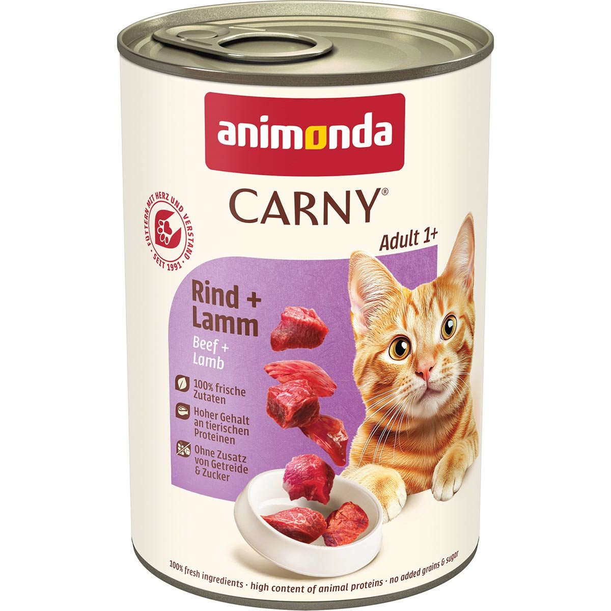 animonda Carny Adult Rind und Lamm 24x400g