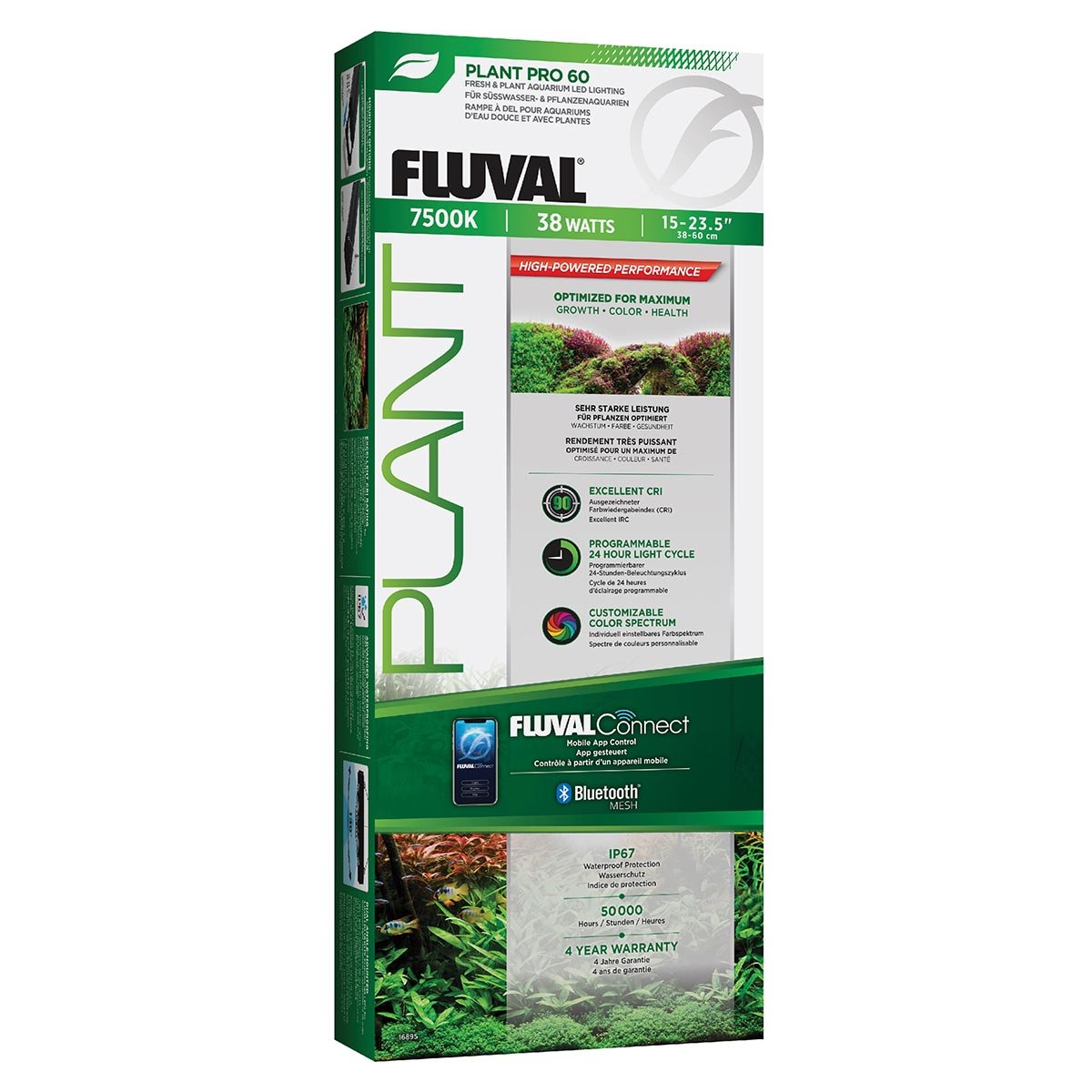 Fluval Plant Pro 4.0 LED 38W, 38-60 cm