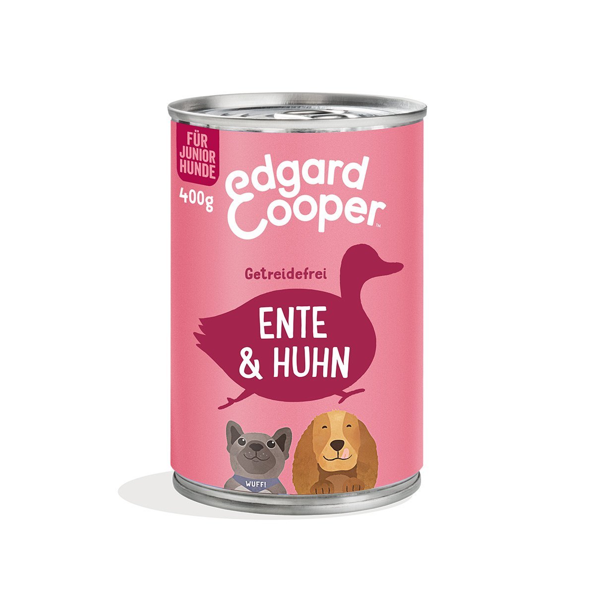 Edgard und Cooper Junior Ente und Huhn 6x400g
