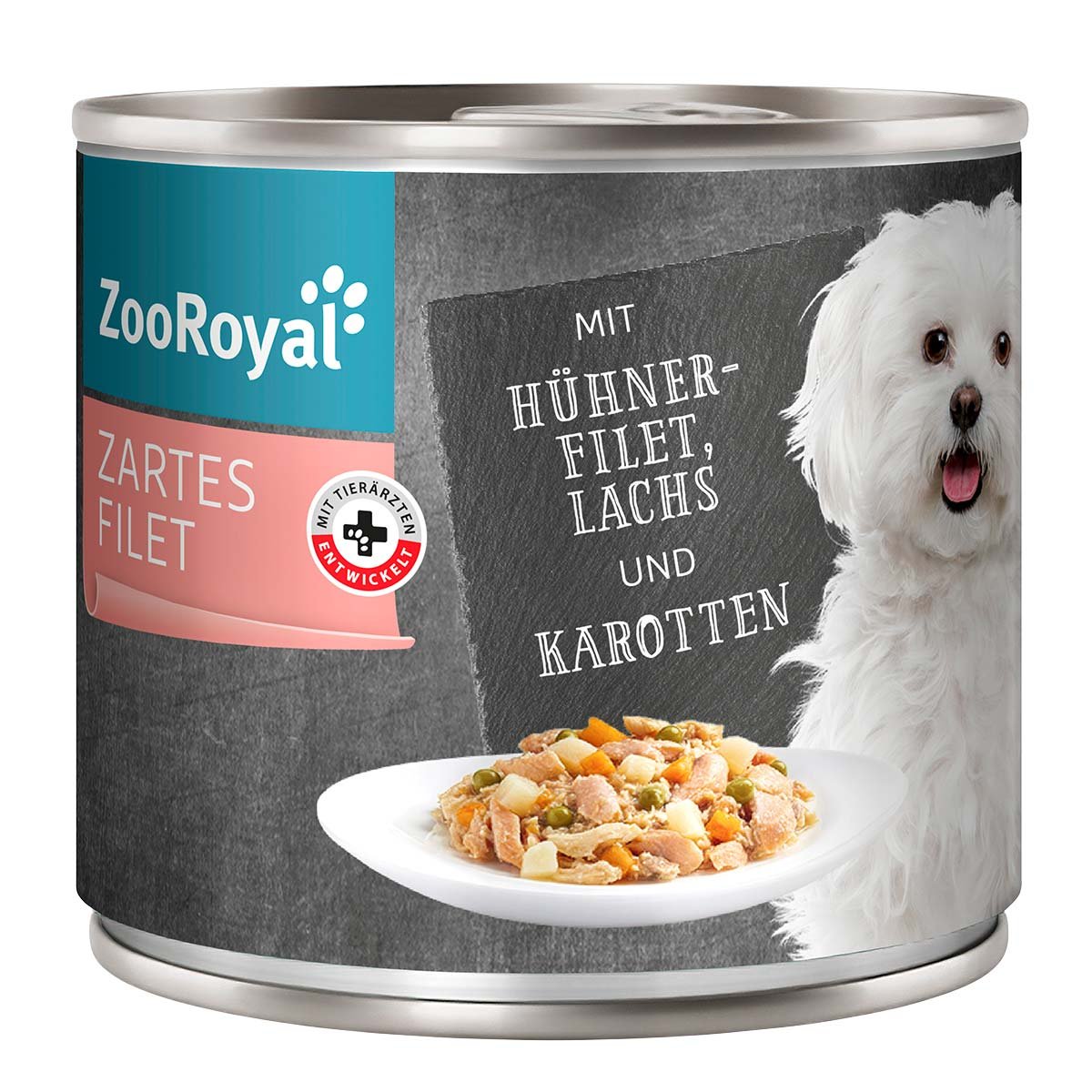 ZooRoyal Hühnerfilet mit Lachs und Karotten 6x140g