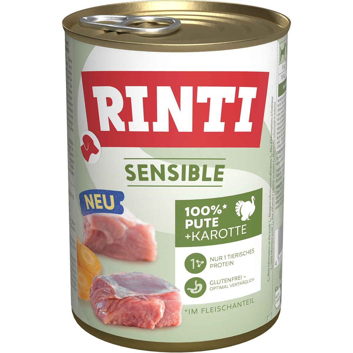 Rinti Sensible Pute + Karotte 12x400g