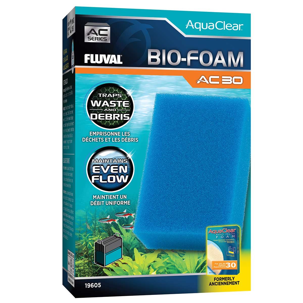 Fluval AquaClear Bio-Foam Filtereinsatz AC30