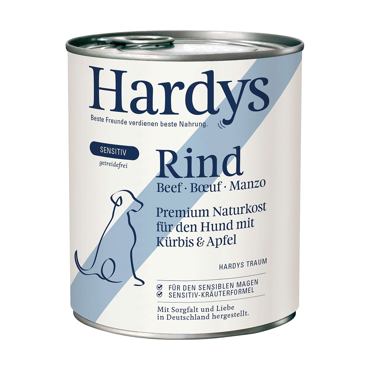 Hardys SENSITIV Rind mit Kürbis und Apfel 6x800g