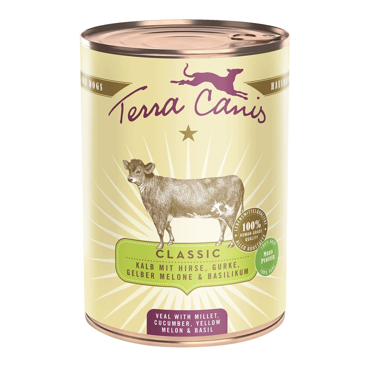 Terra Canis CLASSIC Kalb mit Hirse 6x400g