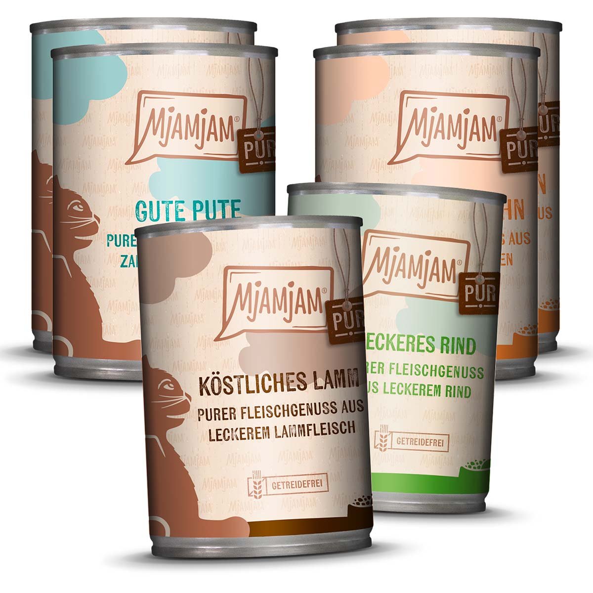 MjAMjAM Mixpaket V Purer Fleischgenuss 24x400g