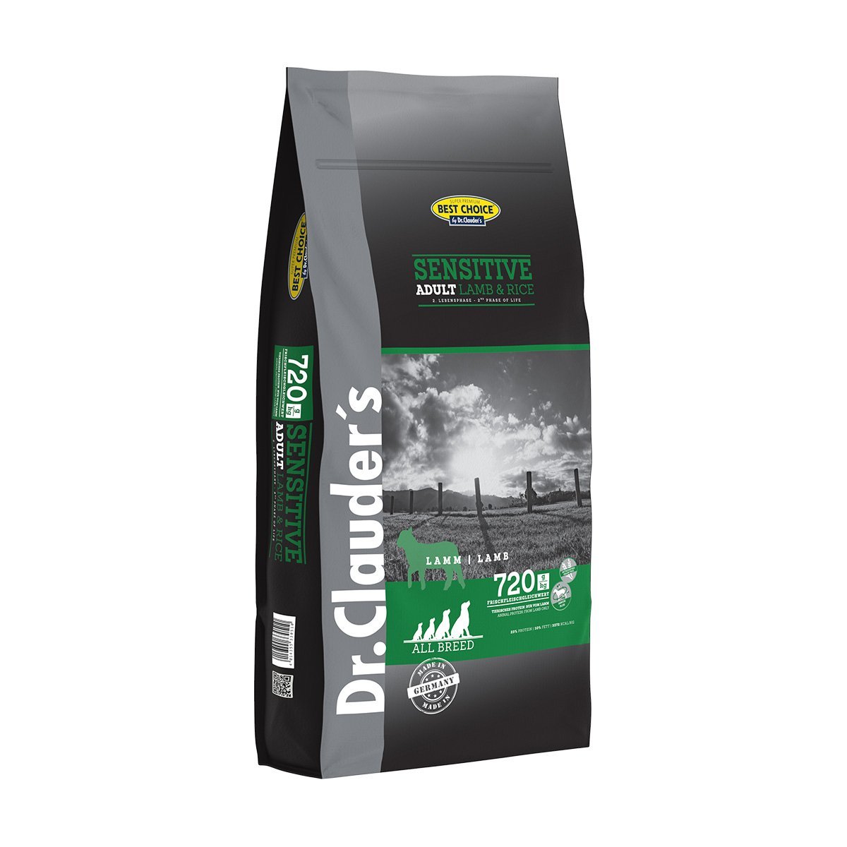 Dr. Clauders Best Choice Adult Lamm und Reis 2x12,5kg