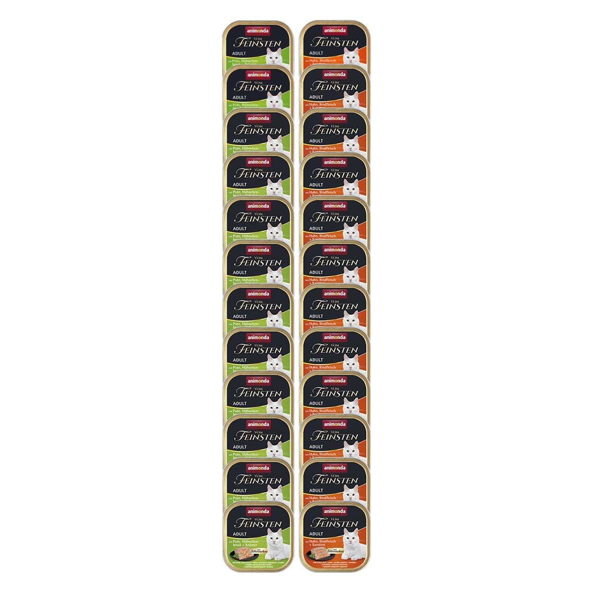 animonda vom Feinsten Adult Schlemmerkern Mixpaket 24x100g