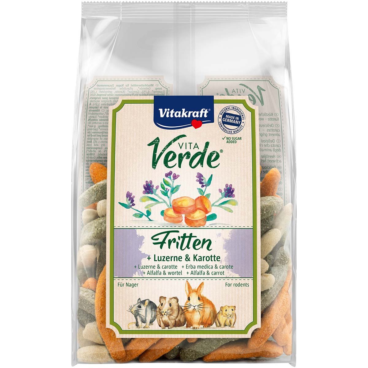Vitakraft VitaVerde Fritten für alle Nager 200g