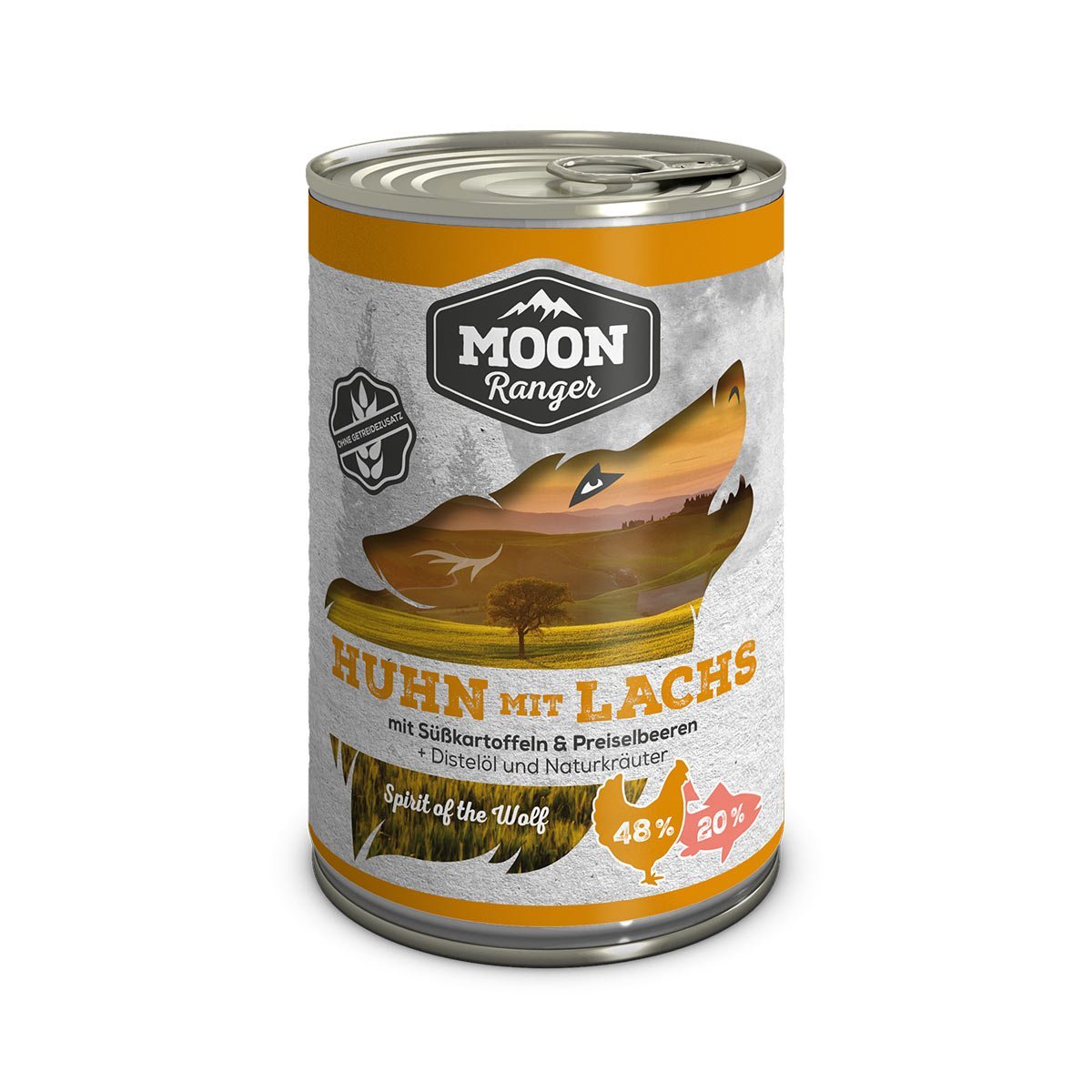 MOON Ranger Huhn mit Lachs und Süßkartoffeln 400g