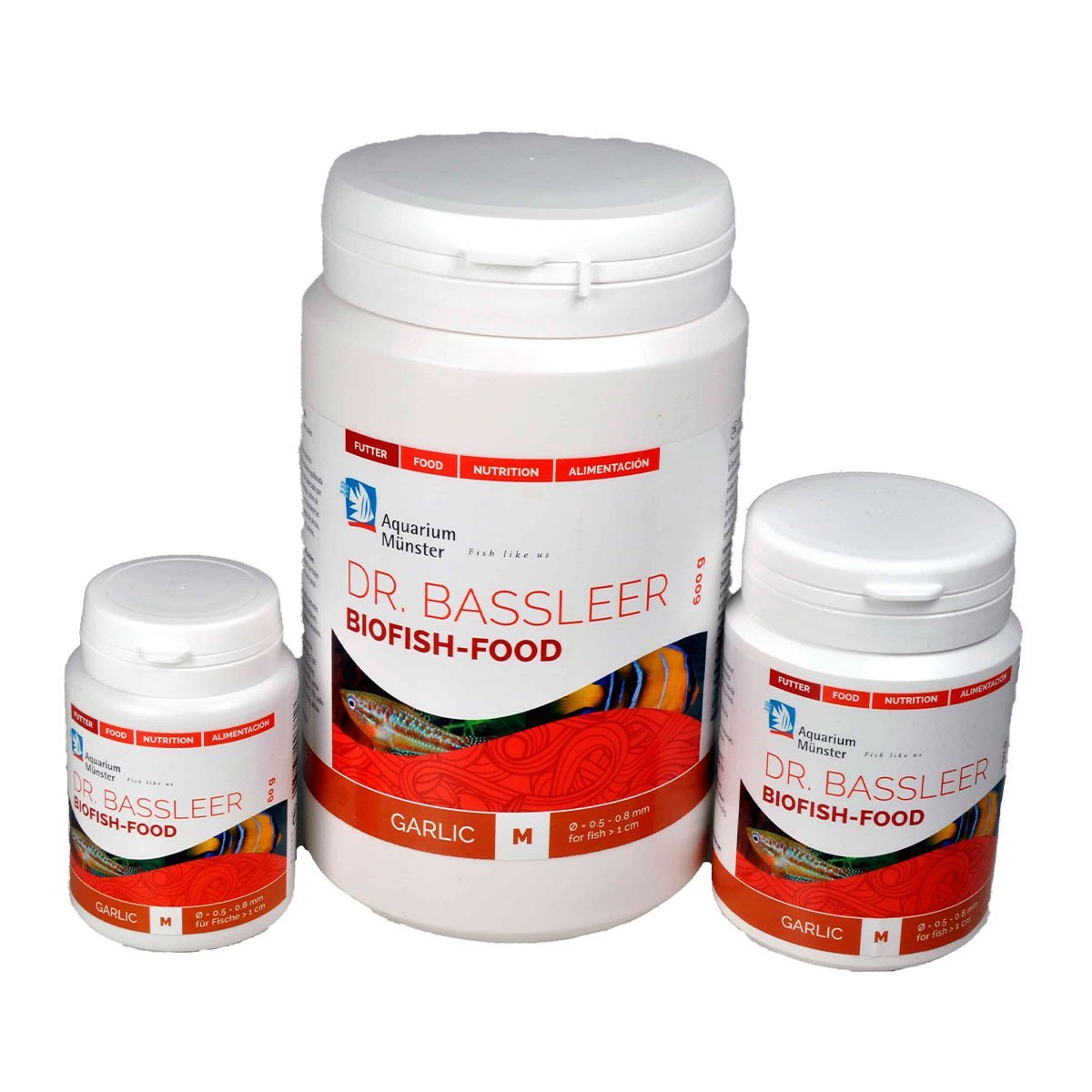 Aquarium Münster DR. BASSLEER BIOFISH FOOD GARLIC L 60g