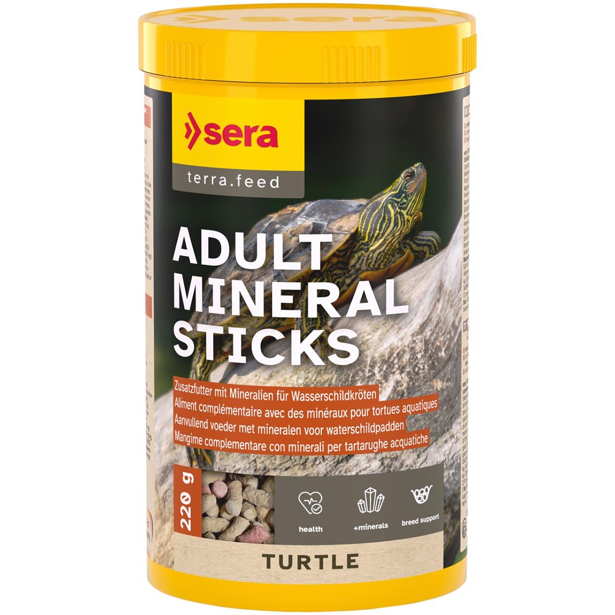 Sera Turtle Adult Mineral Sticks 1000 Ml (220 G)