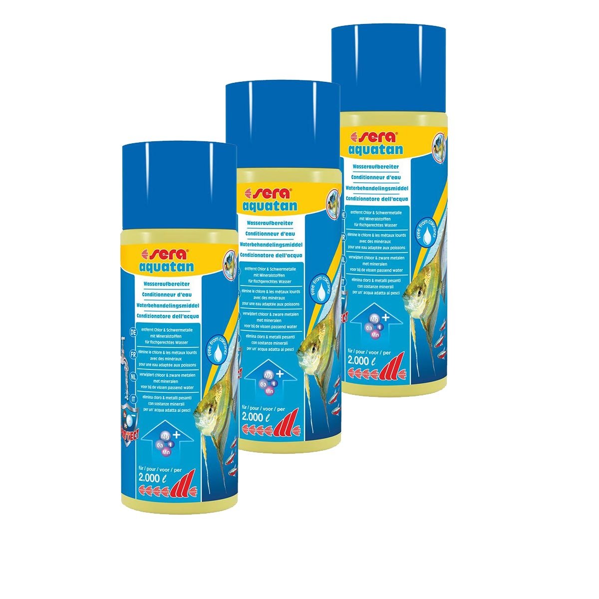 sera Aquatan Wasseraufbereiter 3x500 ml