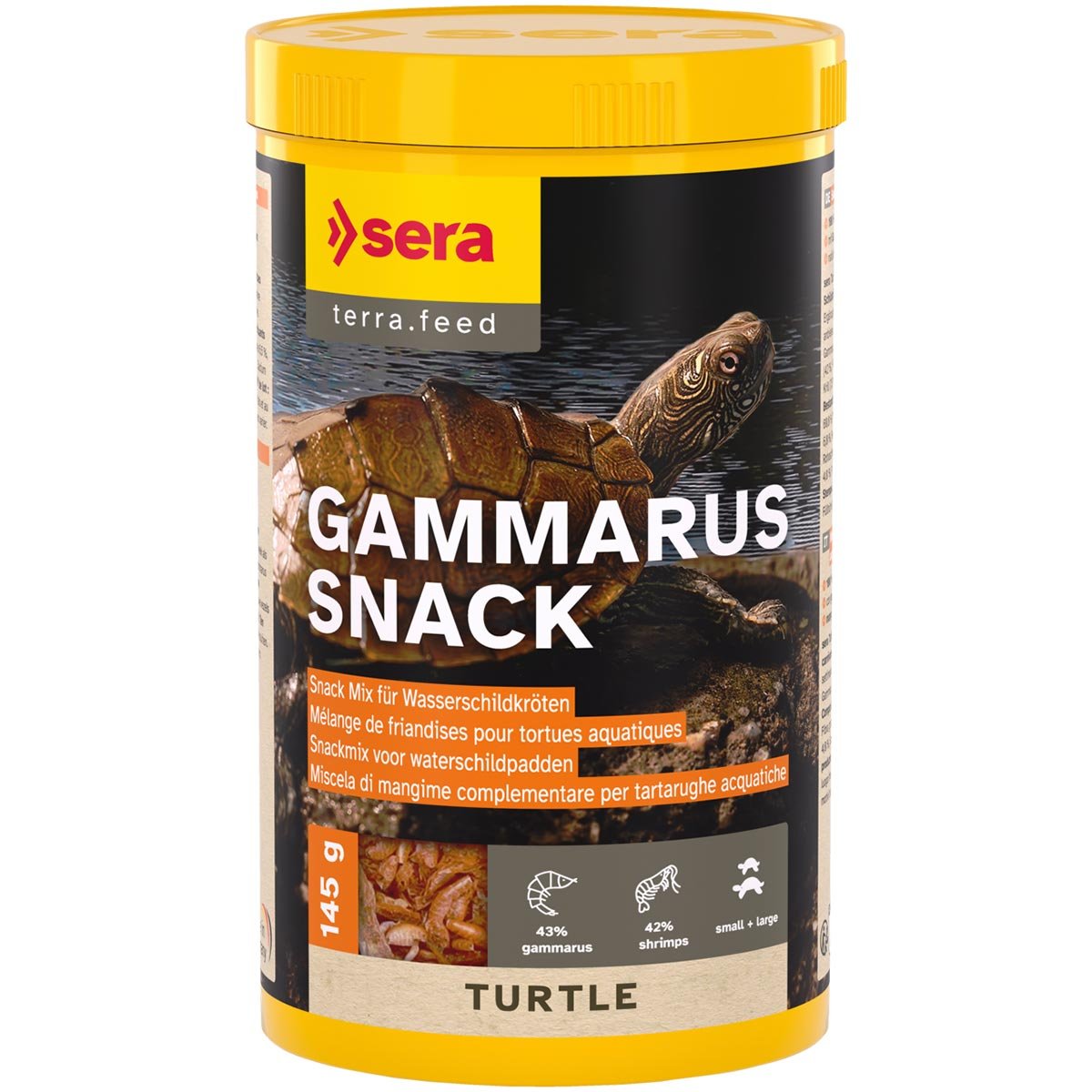 sera Turtle Gammarus Snack 1000 ml (145 g)