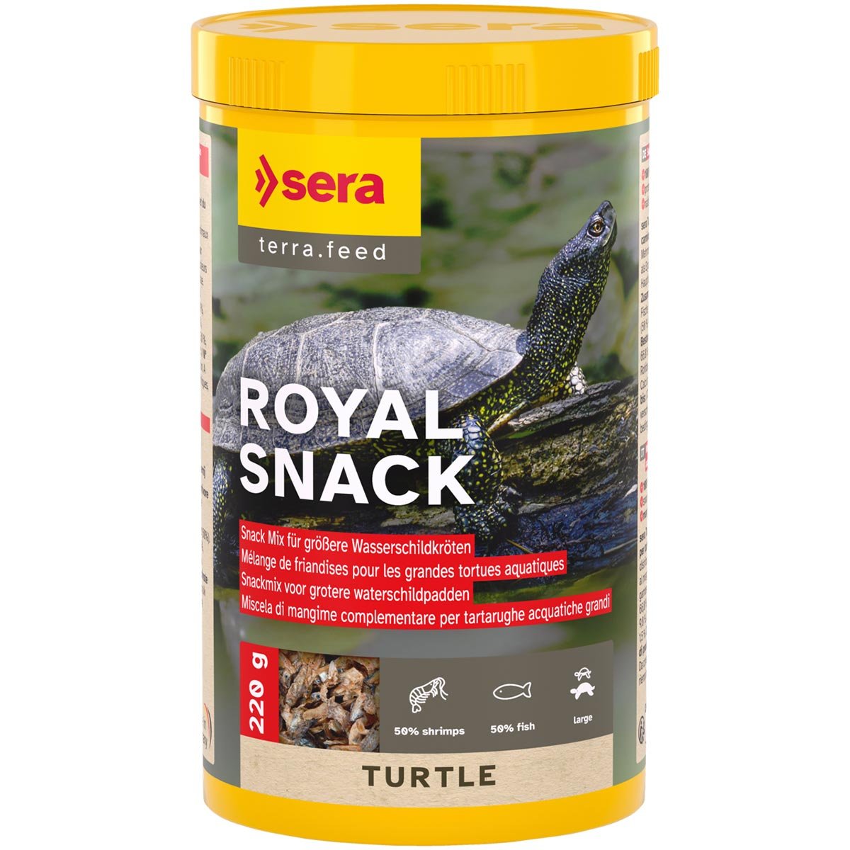sera Turtle Royal Snack 2x1000 ml (2x220 g)