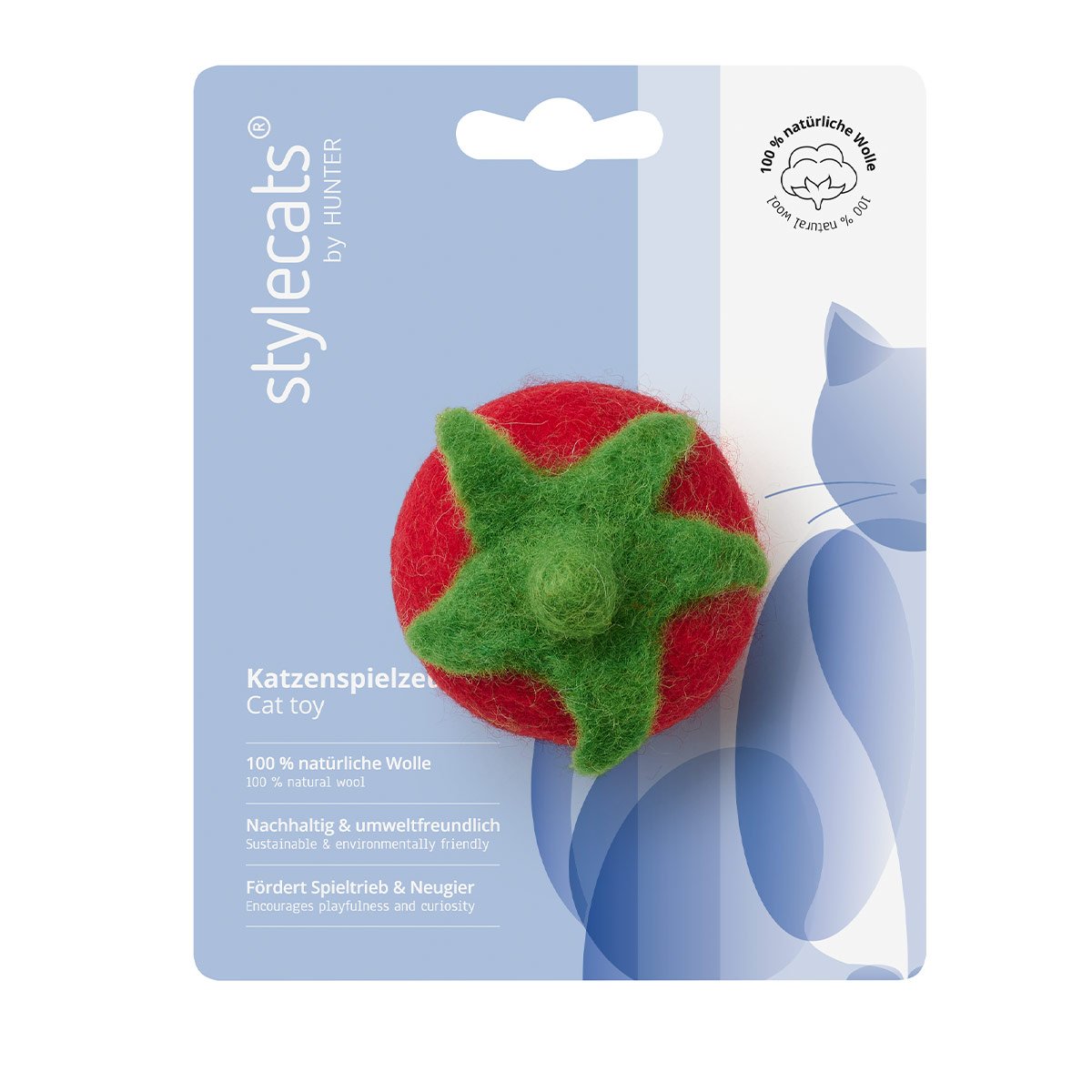 Stylecats Katzenspielzeug Tomate-Miezerella