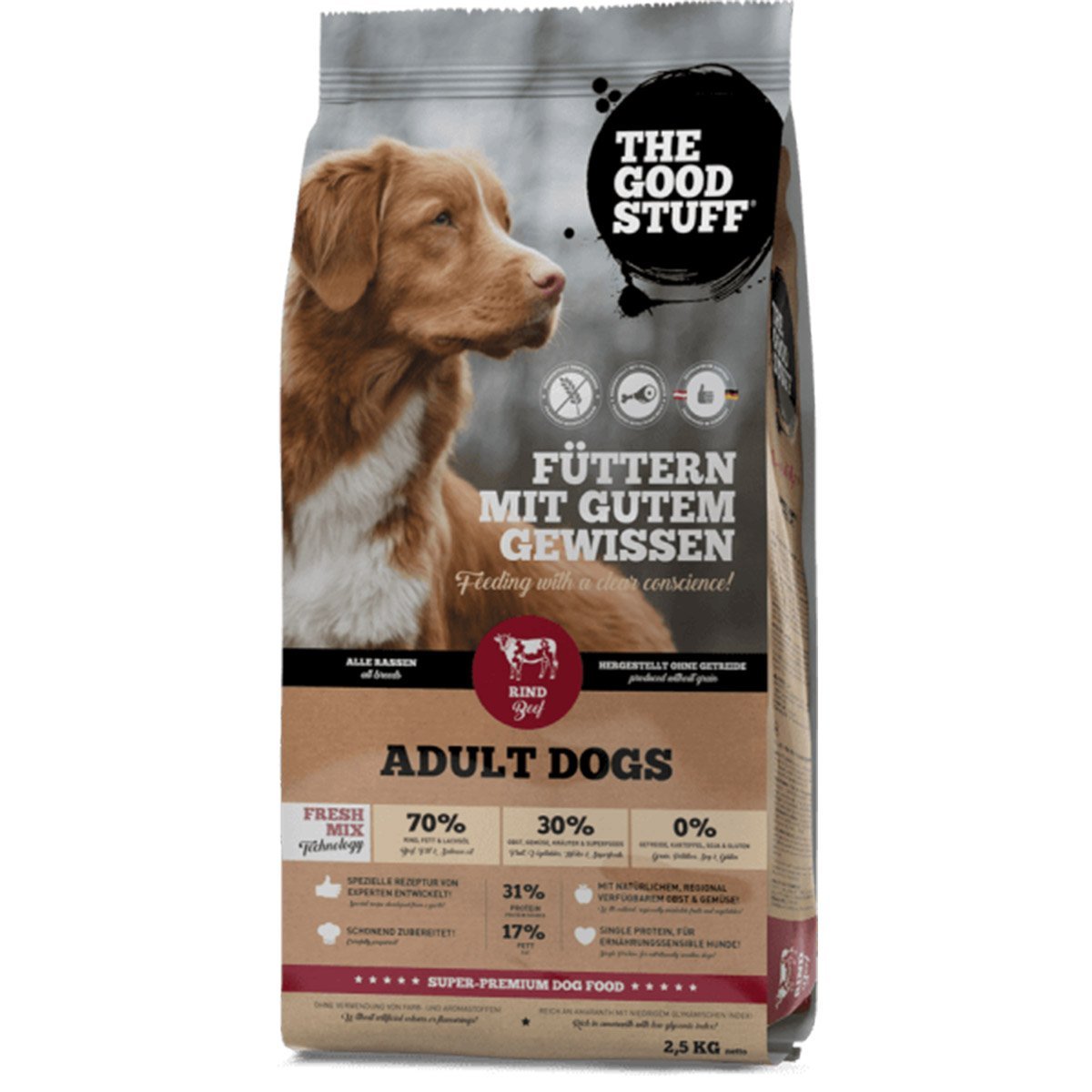 The Goodstuff Adult Rind 2,5kg