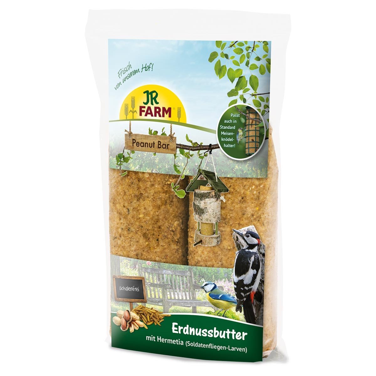 JR Farm Peanut Bar Erdnussbutter mit Soldatenfliegen 2x700g