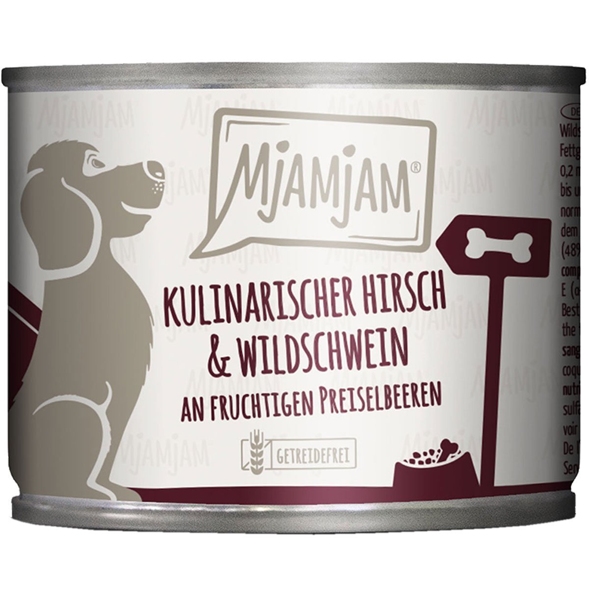 MjAMjAM kulinarischer HirschundWildschwein an Preiselbeeren 6x200g