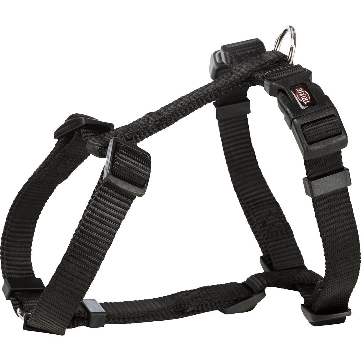 Trixie Premium H-Geschirr schwarz XS–S